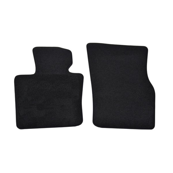 Velour FußMatten Automatten FüR Mini Cooper Ab 2014 2-Tlg Schwarz-image