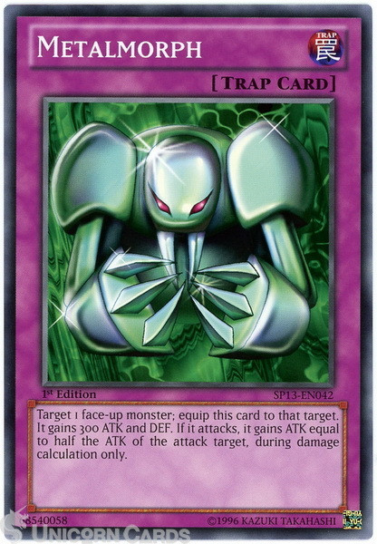 SP13-EN042 Metalmorph :: Common 1st Edition Mint YuGiOh Card