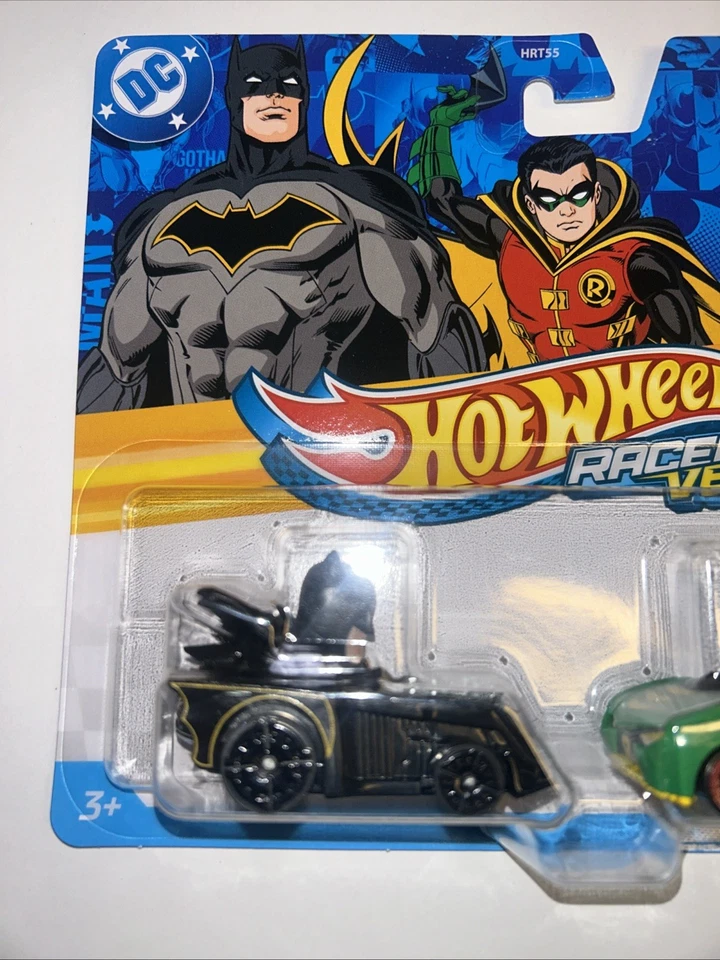 2026 Hot Wheels Racer Verse 2-Pack BATMAN & ROBIN + The JOKER + WONDER WOMAN LOT - Image 3 of 4