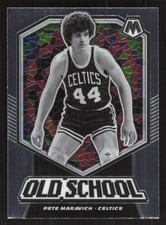 2019 PANINI MOSAIC PETE MARAVICH 17 MINT OLD SCHOOL BASKETBALL BOSTON CELTICS