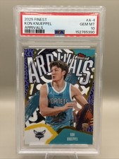 2025-26 Finest - Kon Knueppel Arrivals RC PSA 10