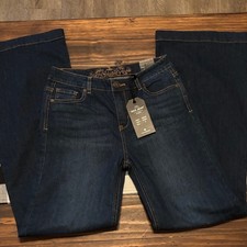 Wax Jean Dark Blue wide leg Women's Jeans 9 new A