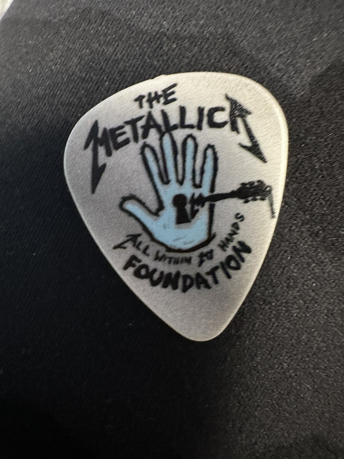 Metallica Guitar Pick AWMH 12/13/24 All Within My Hands