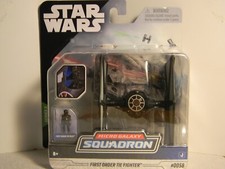 Star Wars Micro Galaxy Squadron Series 3  First Order Tie Fighter  with Figure
