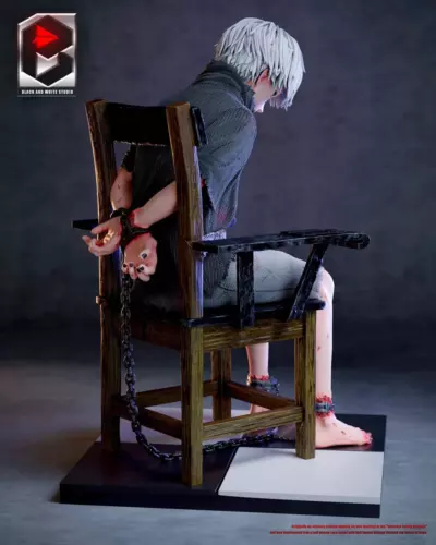 Figura de estatua de resina BW Studio Ken Kaneki Chair Ghoul GK versión 2,0 NUEVO EN STOCK - Imagen 14 de 15