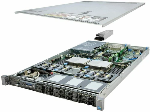 🖥️ SERVEUR DELL POWEREDGE R610 XEON QUAD CORE 8GO RAM 4X146GO SAS RACK 1U 🔧