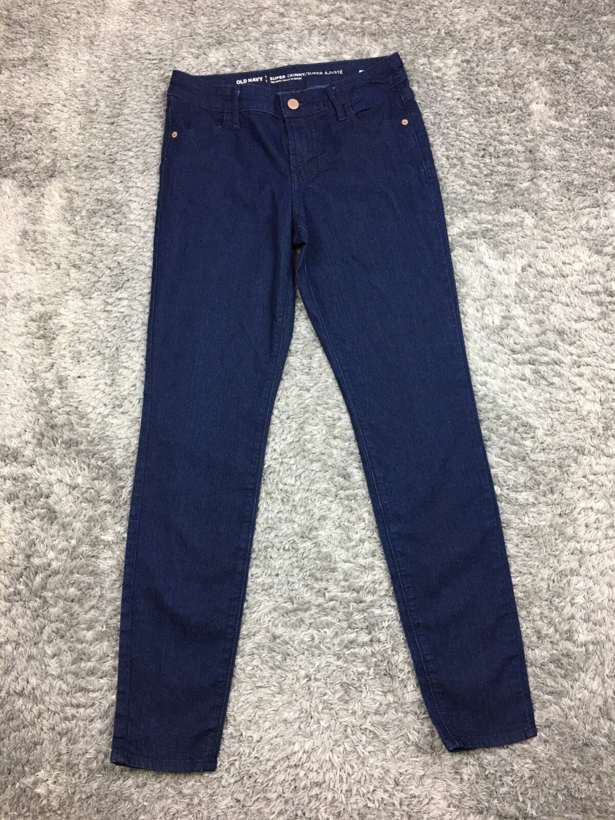 Old Navy Jeans Super Skinny Jeans Womens Size Blue Dark Wash