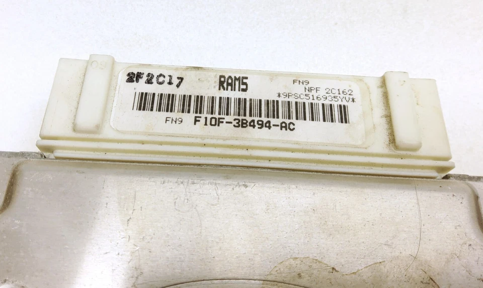 Módulo de control de suspensión neumática computadora Lincoln Continental 1993 F1OF-3B494-AC Foto 2 de 4