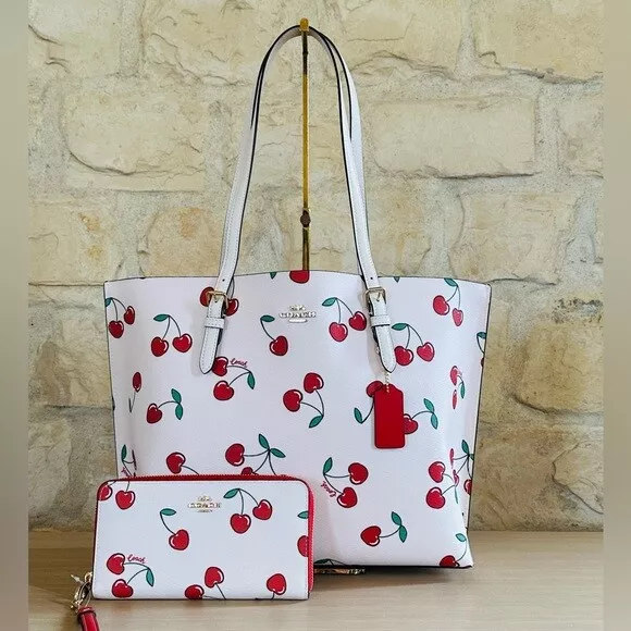 Coach sales cherry purse