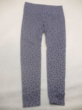 ZELLA Size M Womens Gray Stretch Pull On Athletic High Rise Crop Leggings 874