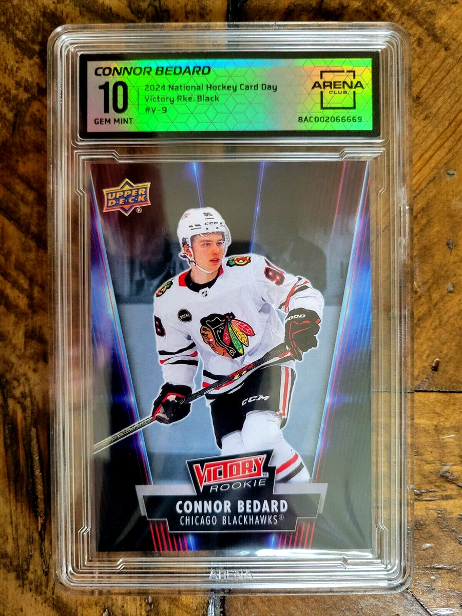 Connor Bedard Victory Rookie 2024 National Hockey Card Day SSP