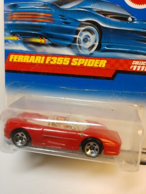 1998 Hot Wheels #1119 Red FERRARI F355 SPIDER w/Tan Interior | eBay
