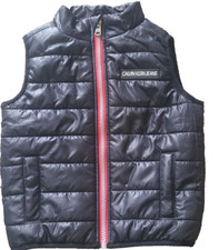 Calvin Klein Black Puffer Vest Boys/Girls Unisex Size 5
