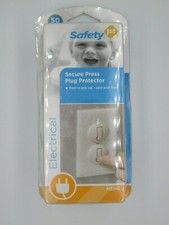 Safety 1st 50 Pack Secure Press Plug Protectors  B1 