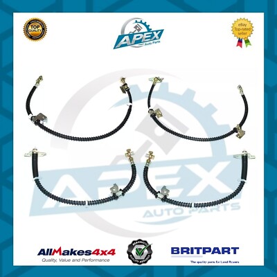Vollständiges Set Bremsleitung Flexi vorne & hinten 4x Range Rover P38 (97-02)