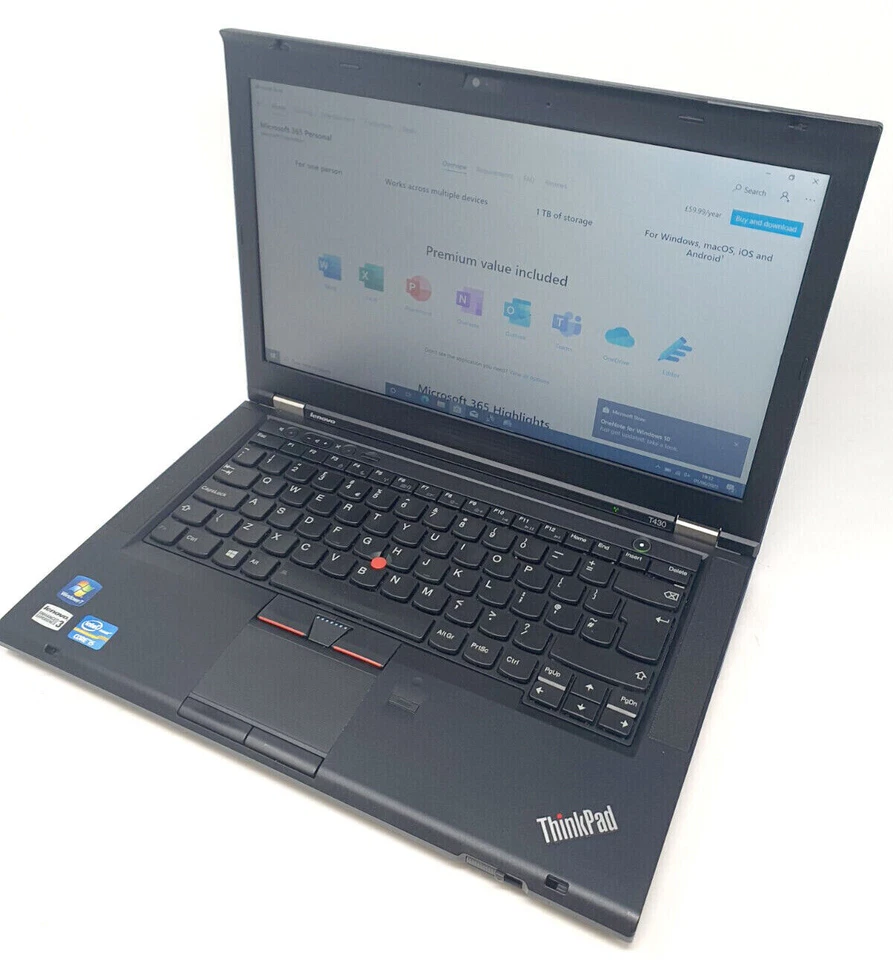 Lenovo laptop i5 8GB 480Gb SSD Webcam WIFI DVD CD Windows 10 Pink Purple Blue - Image 4 of 4