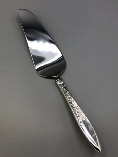 White Paisley by Gorham Sterling Silver Pie / Cake Server 11"