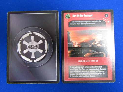 Star Wars 1998 Special Edition CCG Decipher TCG Black Border LS DS Cards - Picture 102 of 195