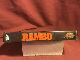 Rambo Nintendo NES 1988 Circle Seal Complete In Box CIB Excellent Condition