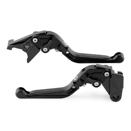 Folding Extendable Brake Clutch Levers For KAWASAKI NINJA 250/400 Z250/SL Z300 - Foto 13 di 35