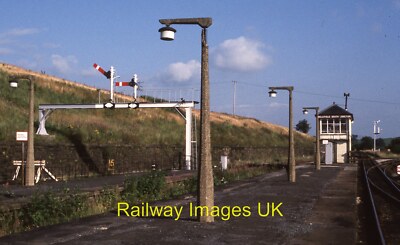 Railway Photo 6x4 Station View Signal Box Hellifield South Jcn Nov 1985