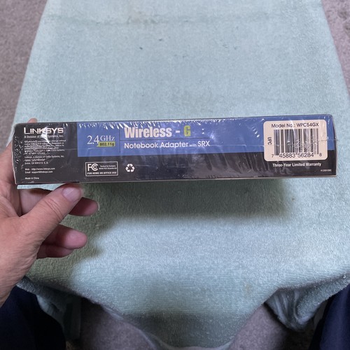 Linksys WPC54GX Wireless-G NotebookAdapter With Srx New Sealed - 第 5/8 張圖片