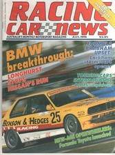 Racing Car News 1991 Jul Eastern Creek Amaroo Park Monza Silverstone Monaco GP  