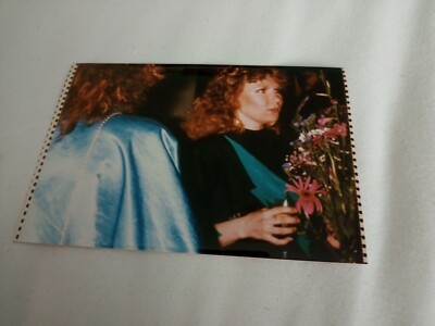 Foto - Vicky Rosti Finnland beim Eurovision Song Contest 1987. Farbe 6 x 8