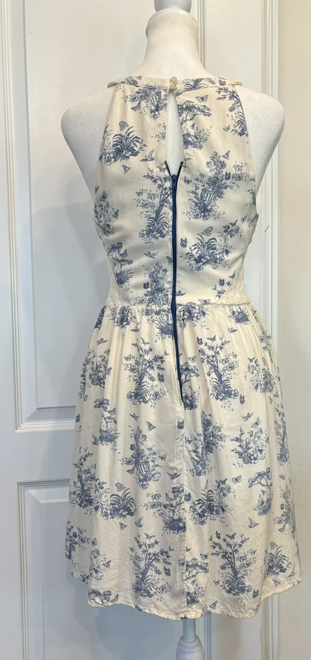 Vestido DISNEY CENICIENTA Niña’s Sin Mangas Cremallera Espalda Forrado Encaje Lateral Cottagecore M Foto 2 de 4