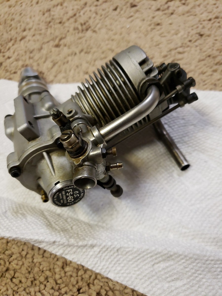 OSエンジン　FS-60(4サイクル) OS FS-60 4サイクルRCエンジン - なかなか進まないsolachiの計画