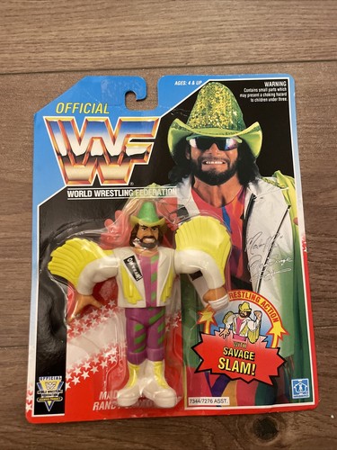 Macho Man Randy Savage WWF Hasbro MOC. Series 5. 1...