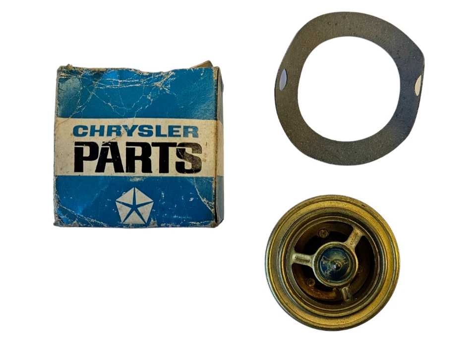 Termostato de 180 grados Plymouth Dodge 1958-1968 V8 3514175 nuevo de stock Foto 2 de 4