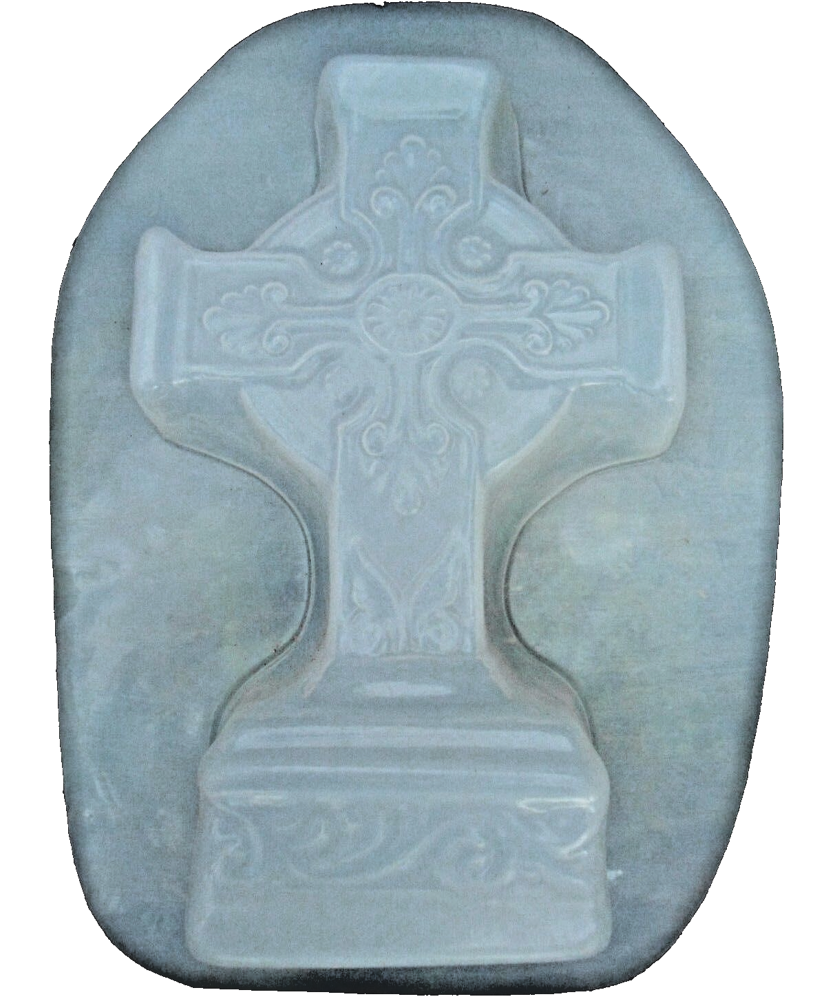 Cross mold free standing plaster concrete resin mould cast 100's 10" x