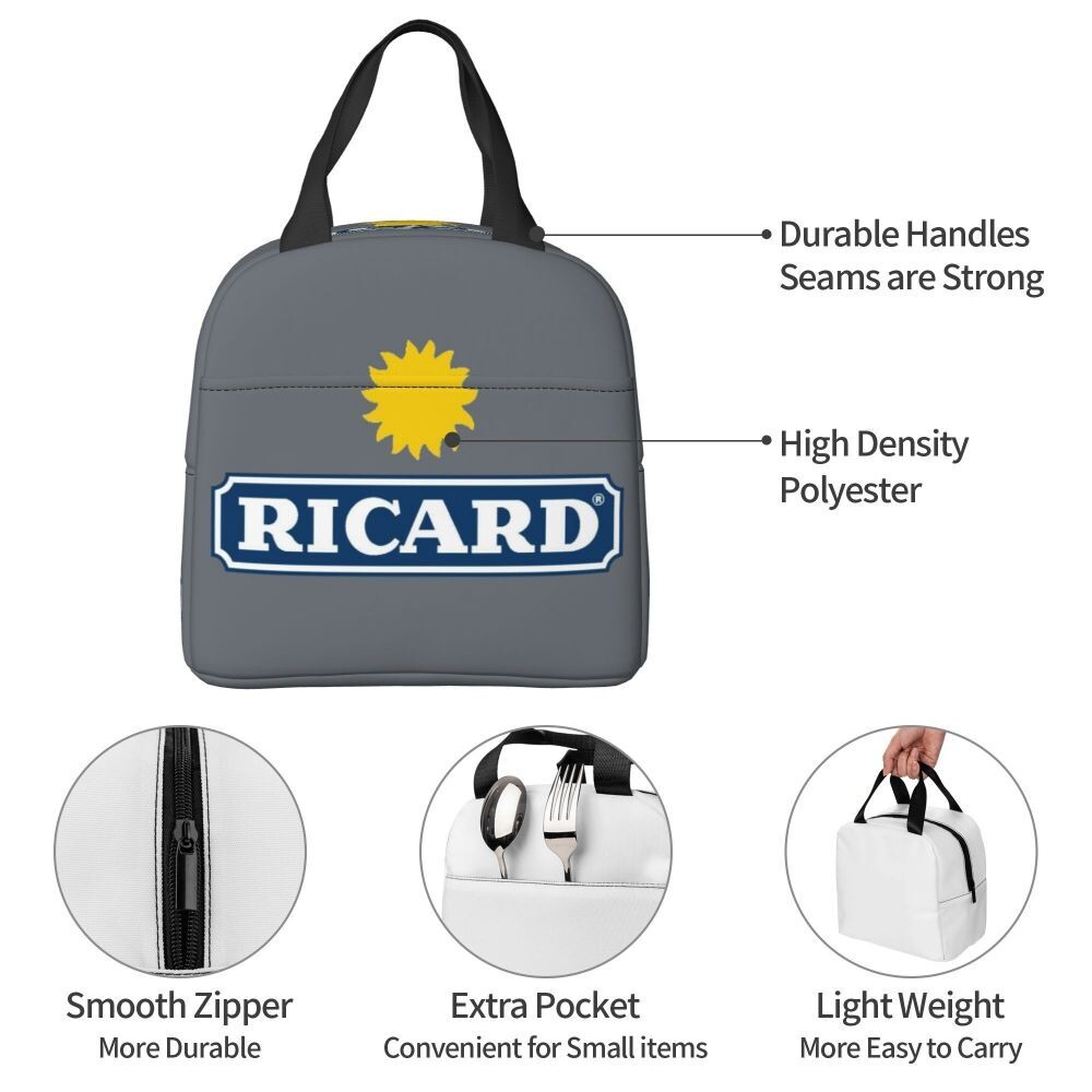 Sac isotherme ricard pique nique plein air glaciere apéritif
