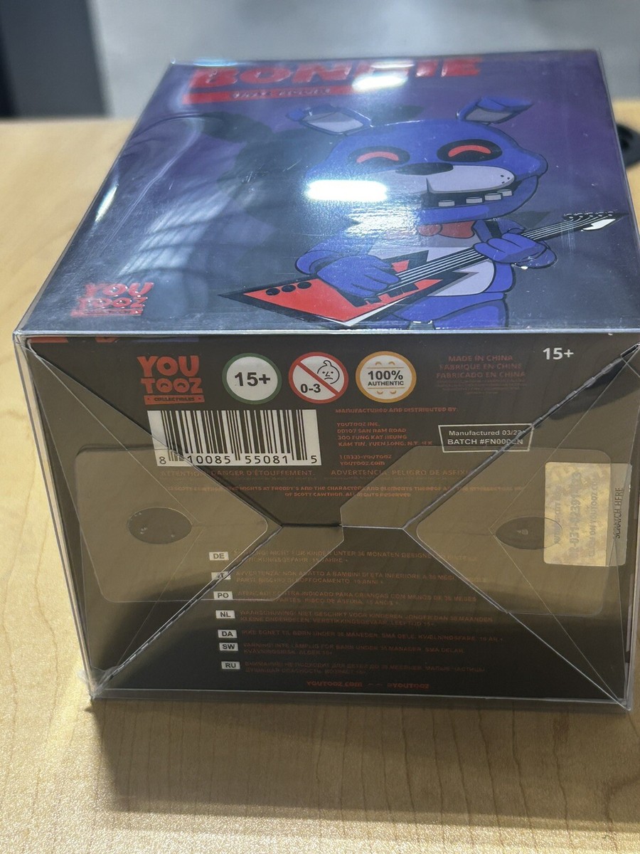 Figura Collezionabile Youtooz Bonnie Floccato – Peluche In Vinile 12 Cm – Da Five Nights At Freddy's