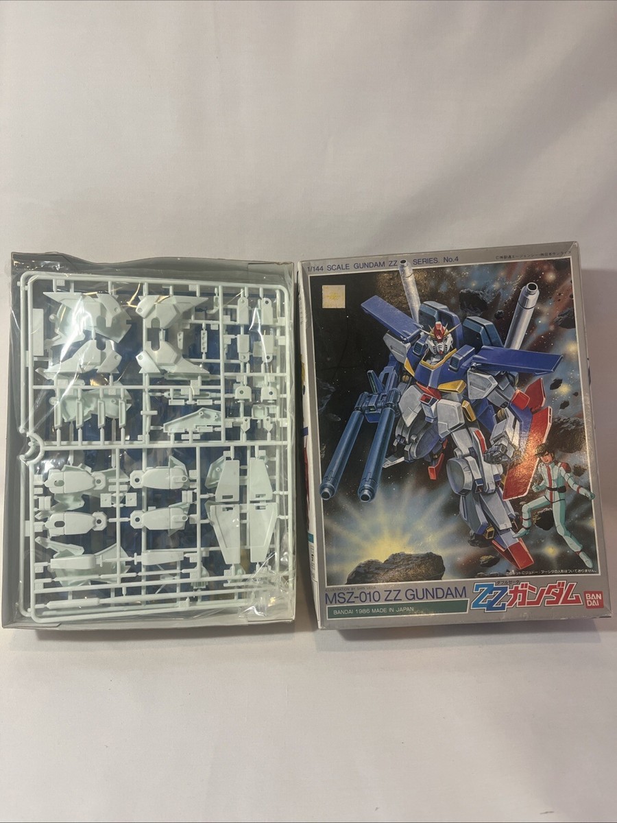 Bandai 1/144 Msz-010 Double ZETA Mobile Suit Gundam ZZ From Japan