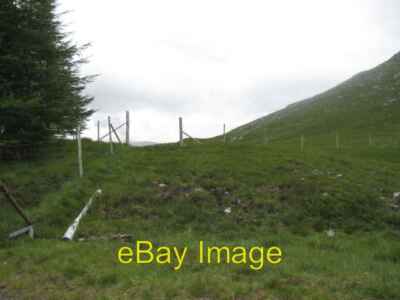 Photo 6x4 Gap in fence (unmarked on map) below Creag Dhubh Fersit  c2008