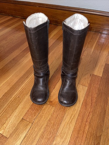 UGG Double Strap Leather Shearling 