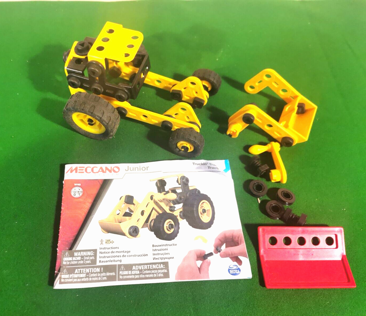Meccano Junior 16103 Truckin' Tractor Multi-Build Construction Kit