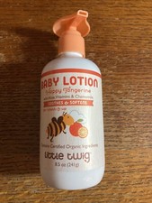 Little Twig All Natural Baby Lotion Tangerine For Infants Up Brand New