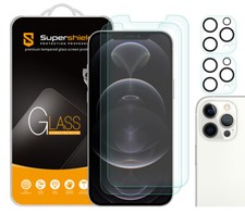 2X Anti-Glare Matte Tempered Glass Screen Protector for iPhone 12 Pro Max  Lens