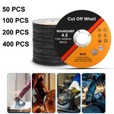 50/100pcs 115mm 4.5" Metal Cutting Blade Disc Stainless Steel Angle Grinder UK