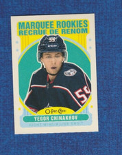 2021-22 OPC O-pee-chee RETRO Marquee Rookie Card # 628 Yegor Chinakhov