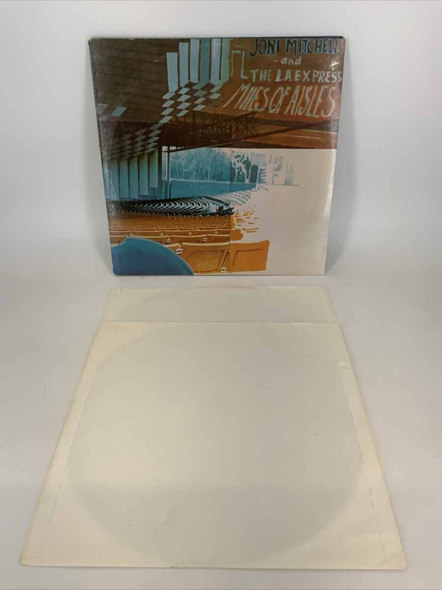 米2discs LP Joni Mitchell Miles Of Aisles AB202 ASYLUM /00660 Joni Mitchell And The L.A. Express – Miles Of Aisles – 2 x