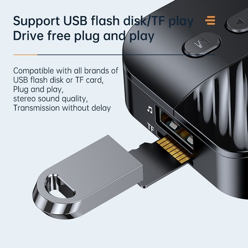 1 PC Portable Bluetooth 5.3 Receiver Adapter Wireless Audio Receiver Accessories - Afbeelding 10 van 16
