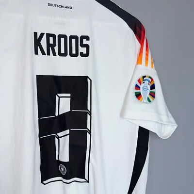 新品未使用　タグ付き　EURO2024 ドイツ代表　　オーセンティック　XS GERMANY DEUTSCHLAND 2024 HOME FOOTBALL SHIRT JERSEY #8 KROOS
