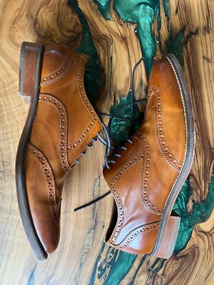 Cole Haan Preston Wingtip British Tan Men display picture 2