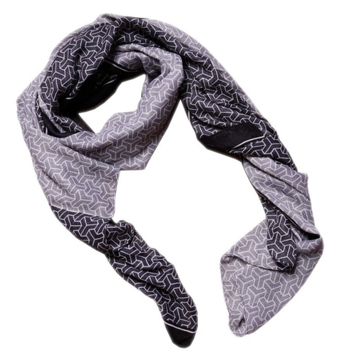 Foulard con bordo OP 70x180 Borbonese