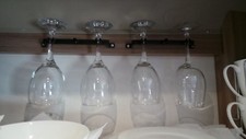 CARAVAN MOTORHOME BOAT WINE GLASS HOLDER HOLDS 3 WINE GLASSES MOTORAMA HULL