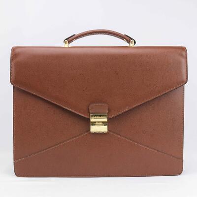 Authentic Lancel mens soft briefcase business bag